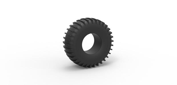 Diecast Trom tire Scale 1 to 25