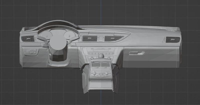 Audi RS7 2013 Interior Dashboard  and Centre Console