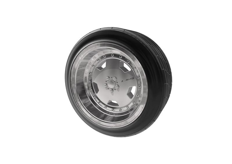 MERCEDES AMG MONOBLOCK 2 PIECE WHEEL FOR SCALE AUTOS AND DIORAMAS