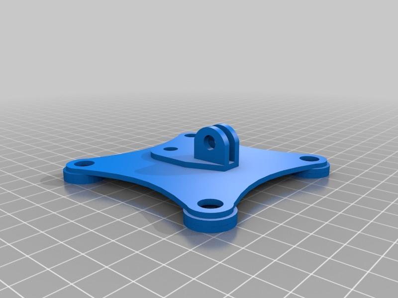 gopro fixation for tarrot 2D gimbal