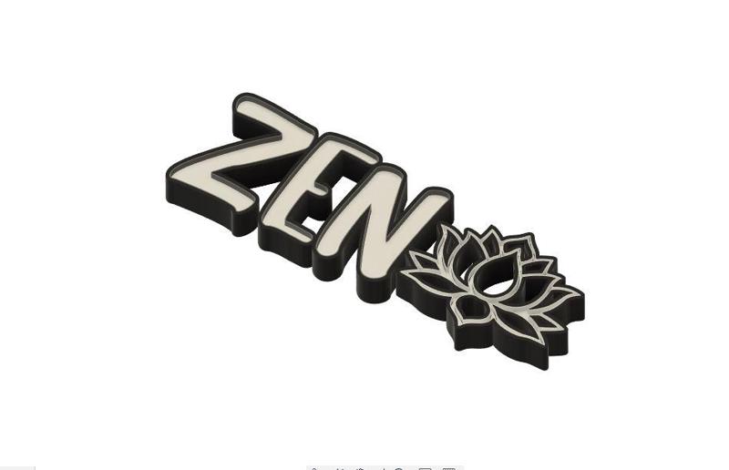 Prénom Lumineux led ZEN