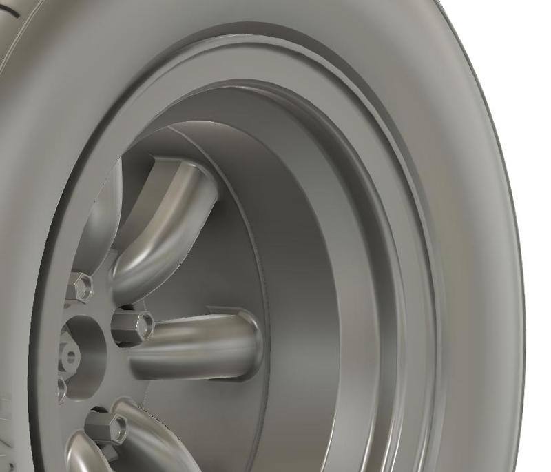 1/24 15x9.5 Watanabe 8 Spoke R-Type wheels