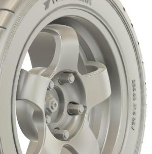 1/24 15x7.5 Work Meister S1 2P 5x114.3 wheels