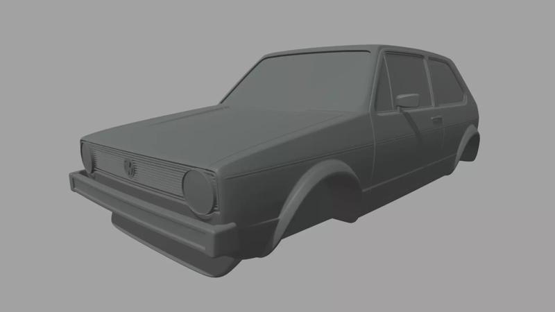 Volkswagen Golf MK1 Miniature
