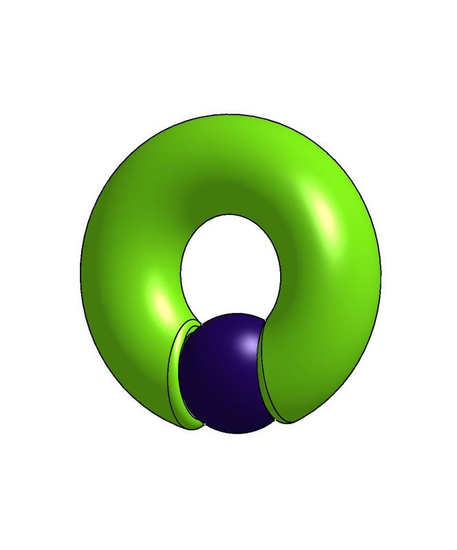 0 Gauge Captive Bead Earring