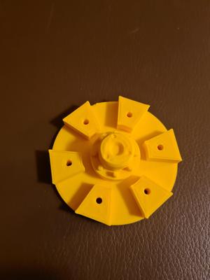 Wheel adapter Bruder tractor RB engine