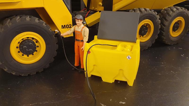 1:14 scale fueltank - 600L