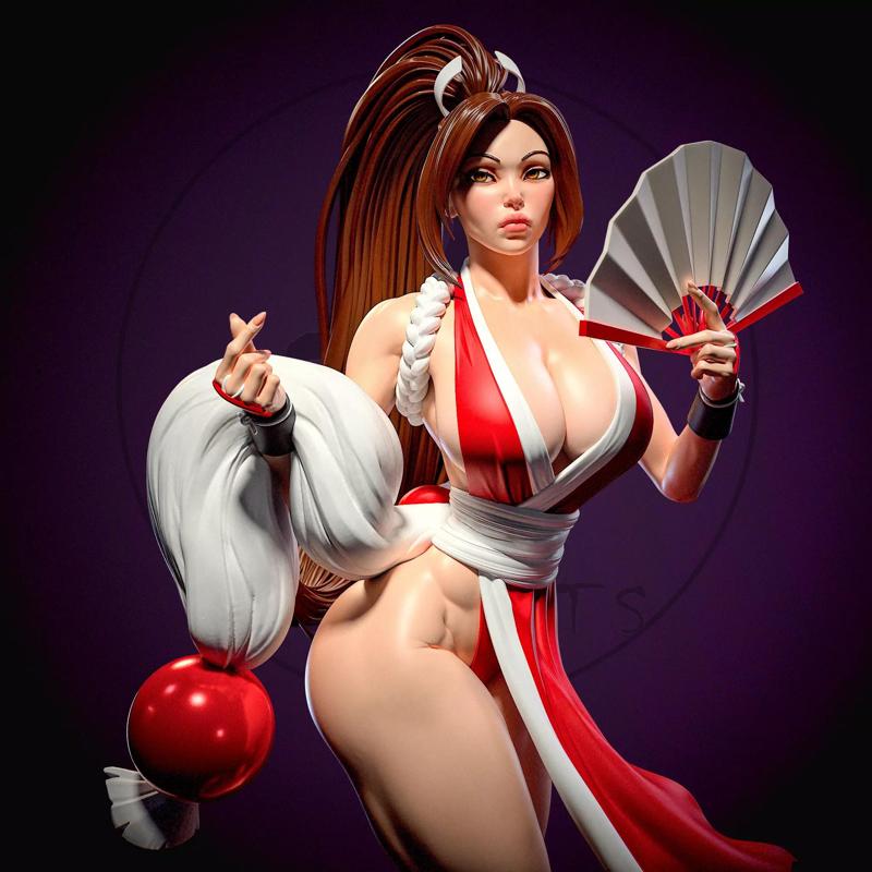 Mai Shiranui with NSFW