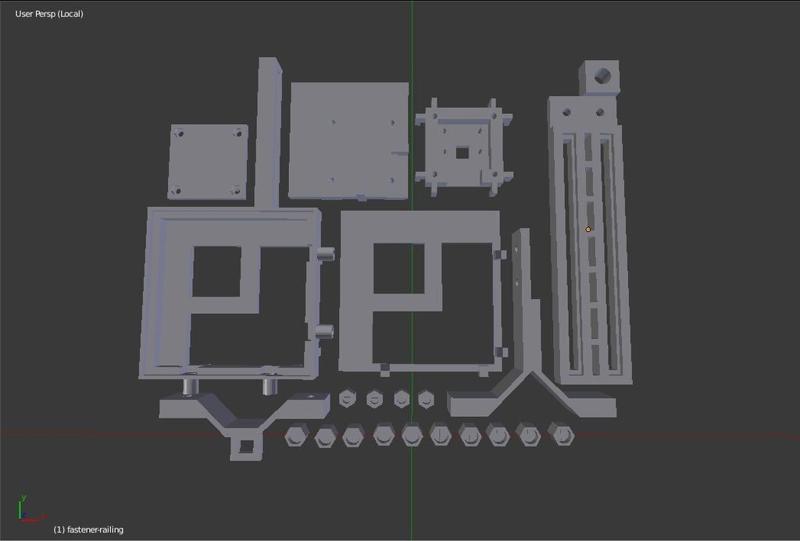 Raspberry Pi camera module afocal telescope mount