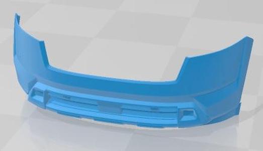 Nissan Pathfinder 2022 - Front Bumper Printable