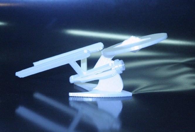 3D Printable Star Trek Enterprise