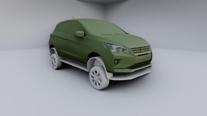 Mitsubishi Mirage Facelift 2020