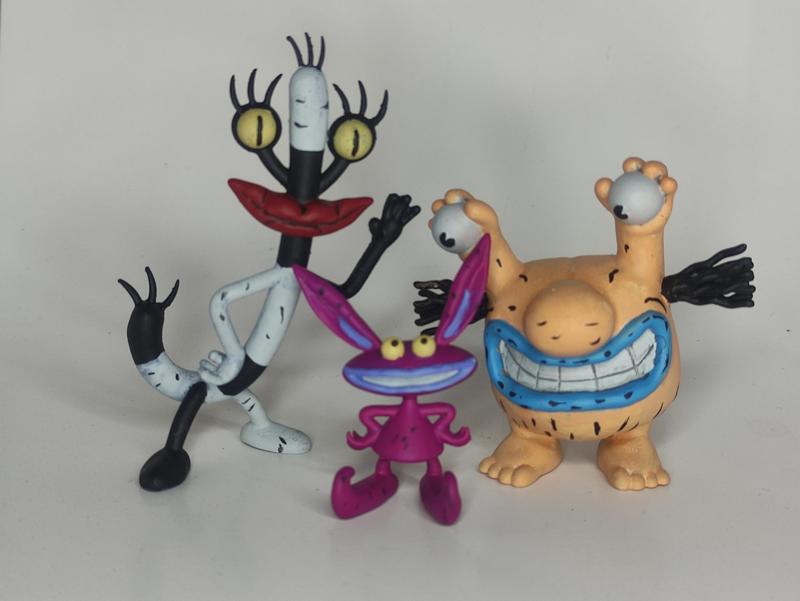 Aaahh!!! Real monsters (ickis, krumm and oblina pack)
