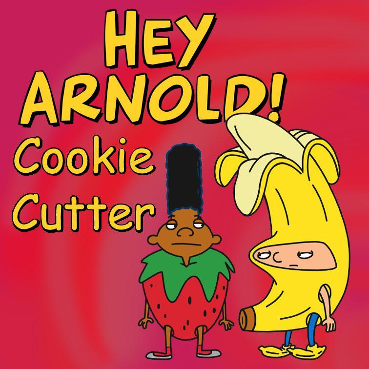 HEY ARNOLD ! - COOKIE CUTTER - GERALD & ARNOLD -
