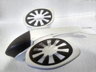 FUTURISTIC Helicopter DIY 3D MODEL