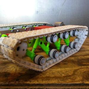 Tank Track, Idler wheels, spacers