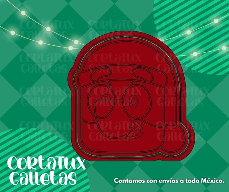 BLUEY CHRISTMAS Cookie Cutter 01