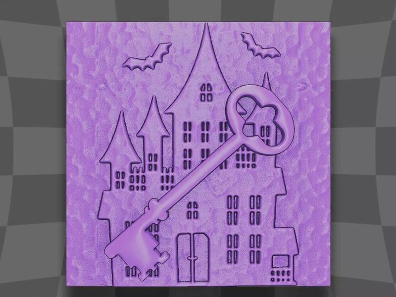 Witch house for CNC and printing