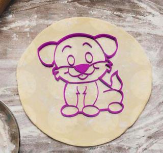 Dog cookie cutter