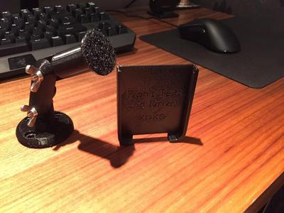 "Don't Text and Drive" iPhone 5S Holder/Mount for GPS