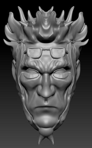 Jacob Marley Door Knocker Face