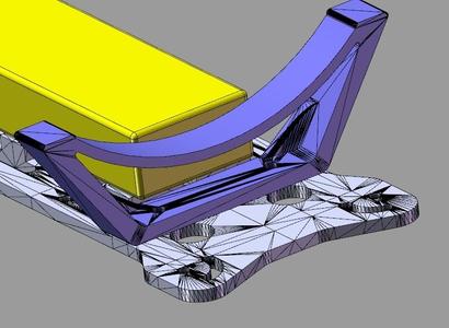 Hovership MHQ2 stronger landing leg