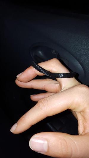 Double ring finger splint