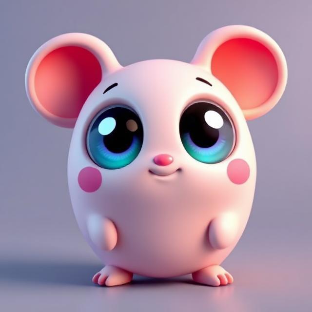 Cute Creature – 3D Model of an Adorable Fantasy Being