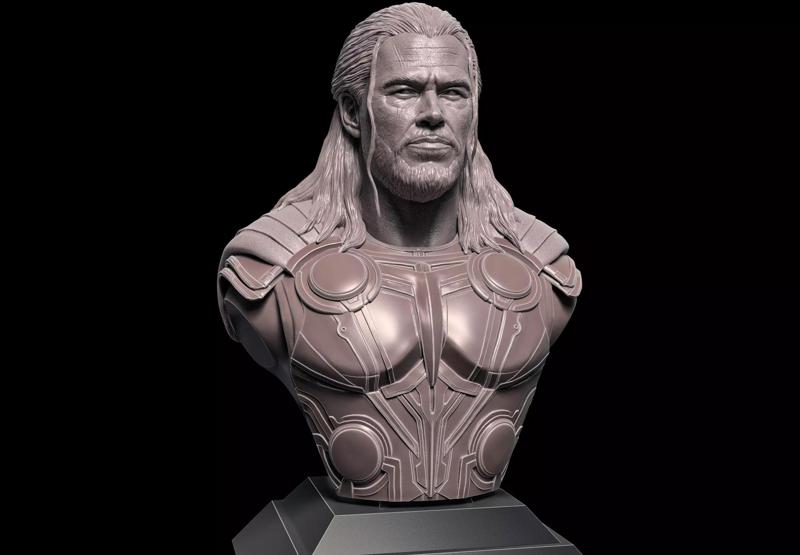 Thor- Chris Hemsworth Bust