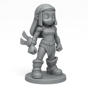 Dofus Iop's Heart Women STL