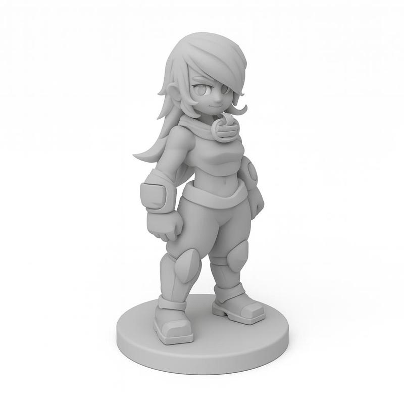 Dofus Foggernauts' Steam Women STL