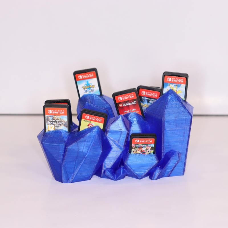 Nintendo switch crystal cartridge holder