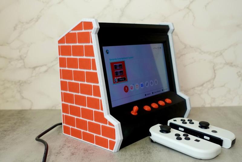 Retro Arcade Stand Compatible with Switch (Original/OLED)