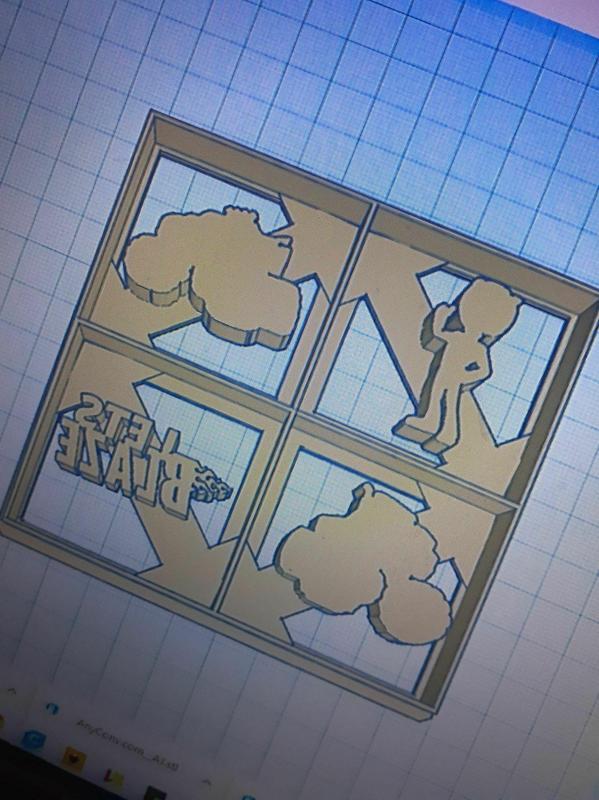 Blaze sandwich cutter