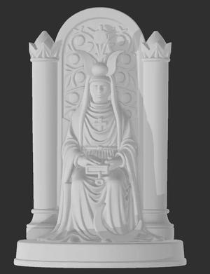 Tarot Rider The High Priestess Figure