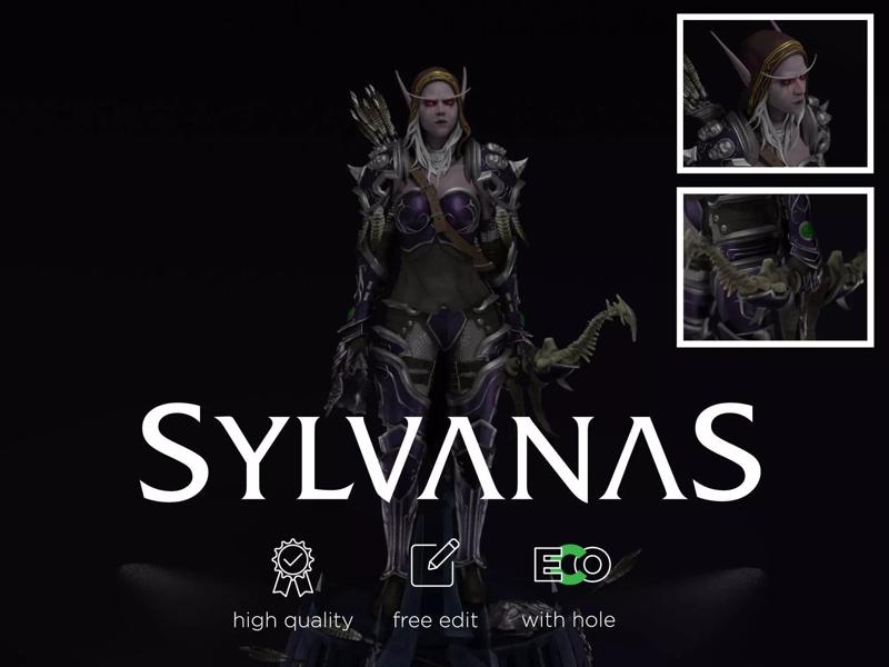 Sylvanas windrunner Shadowlands statue