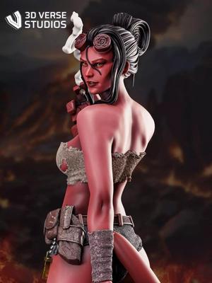 Hellgirl 3D Print