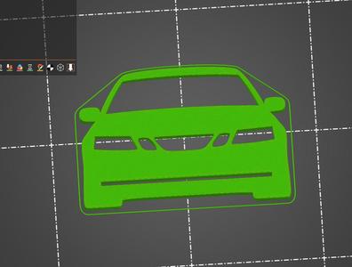 Saab 93 second generation toothpaste squeezer