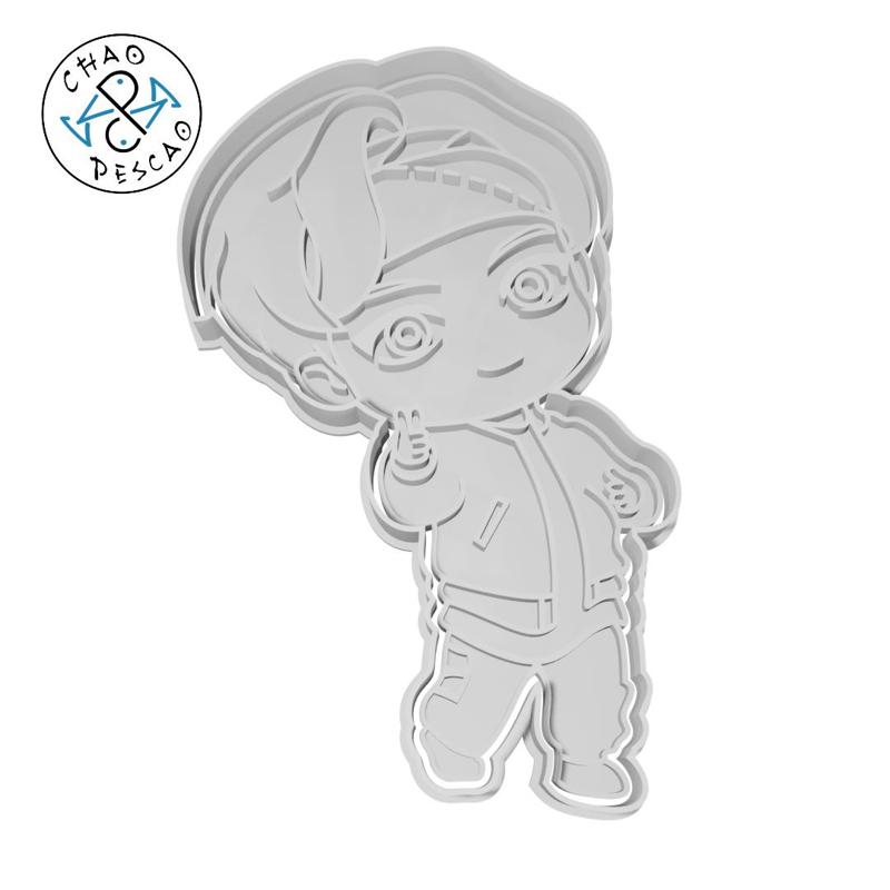 V - BTS - Cookie Cutter - Fondant