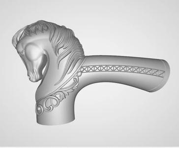 horse head cane