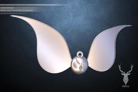 Winx Club Flora Wings Christmas Ornament