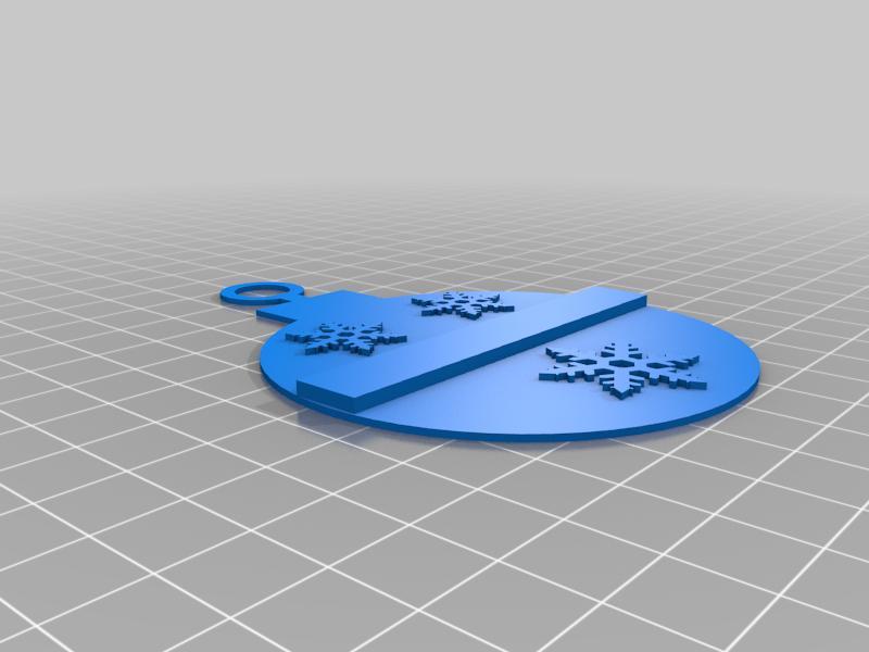 Thin blue line Christmas tree ornaments.