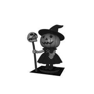 Halloween Spooky Model 3D Print Figurine