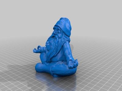 Zen Gnome Low & High Polygon Version