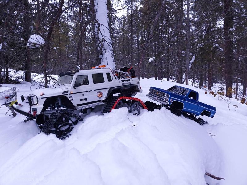 comercial purpose - track TRX-6 TRX-4 axial 6x6- 4x4 included