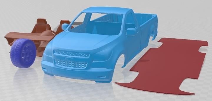 Chevrolet Colorado Regular Cab 2012 Printable Car