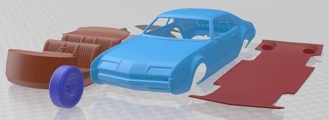 Oldsmobile Toronado 1966 Printable Car