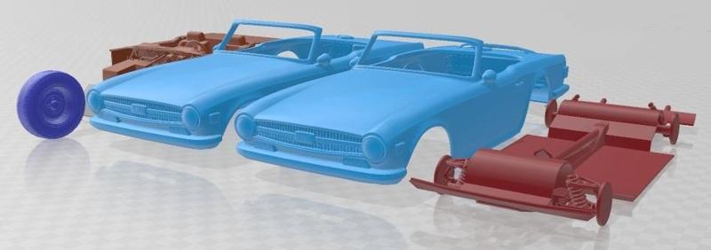 Triumph TR6 1968 Printable Car