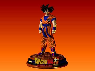 GOKU SUPER HERO DRAGON BALL SUPER