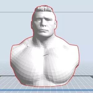 Brock Lesnar WWE Bust